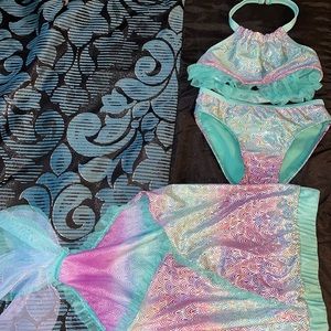Mermaid 🧜‍♀️ style swim suit